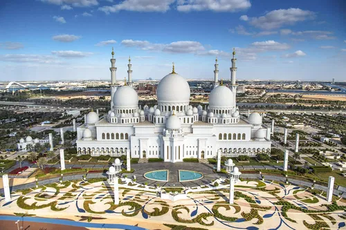 Image taken from https://dubaigotours.com/wp-content/uploads/2024/08/Wonderful-pictures-of-Sheikh-Zayed-Grand-Mosque-from-the-outside.jpg