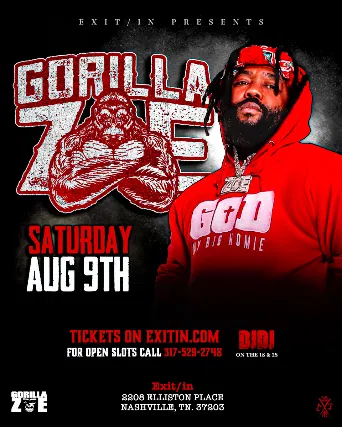 Gorilla Zoe: Live Hip-Hop at Exit/In, Nashville