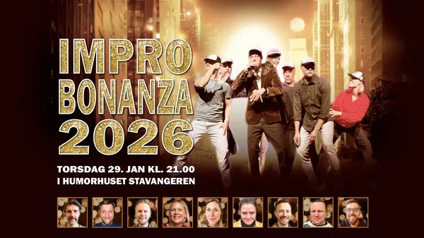 Improbonanza nr 37 Tickets at Humorhuset Stavangeren