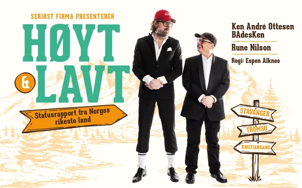 Laugh Riot: Bergen's HØYT OG LAVT Comedy Show!