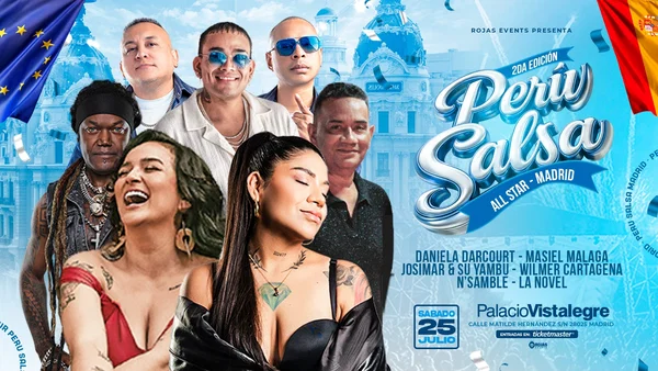 Perú Salsa All Stars Live at Palacio Vistalegre