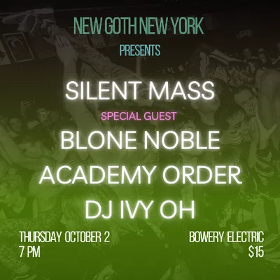 Silent Mass: Bowery Electric Alternative Music