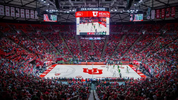 Utah Utes vs Arizona Wildcats Basketball at Huntsman Center