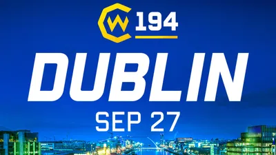 Cage Warriors 194: Dublin MMA Fight Night