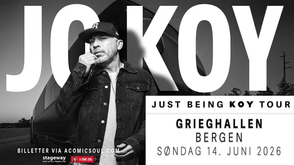 Jo Koy Just Being Koy Tour Bergen Tickets