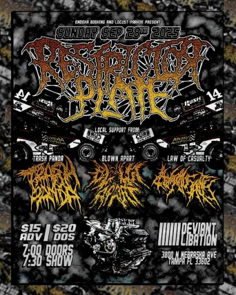 Tampa Metal Mayhem: Restrictor Plate & More!
