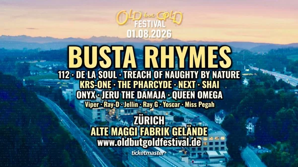 Book Tickets: Old but Gold Hip Hop Festival CH