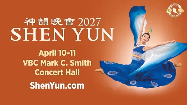 See Shen Yun Live at VBC Mark C Smith Hall in Huntsville