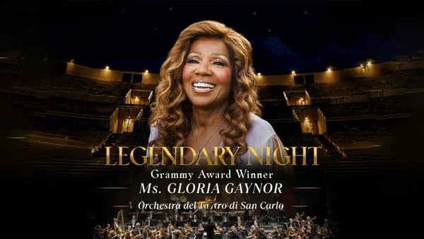 Gloria Gaynor Live with Orchestra in Napoli
