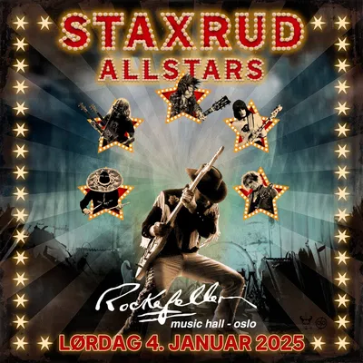 Oslo Rock Night: Staxrud Allstars at Rockefeller!