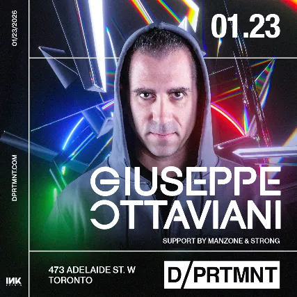 Giuseppe Ottaviani Live at DPRTMNT Toronto