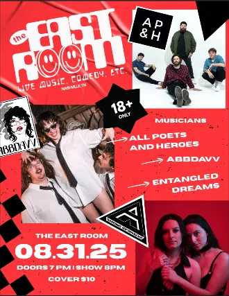 Nashville's Indie Rock Night: All Poets & Heroes Live!