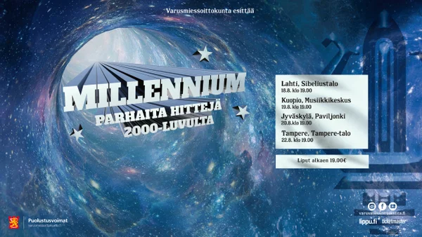 Millennium: Puolustusvoimien varusmiessoittokunta Live