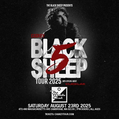 Caskey's Black Sheep Tour: Cambridge Hip-Hop