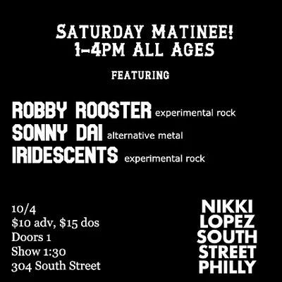 Philly's Alternative Show: Robby Rooster, Sonny Dai