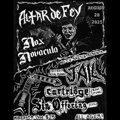 Goth Night: Altar De Fey, Nox Novacula - Cambridge