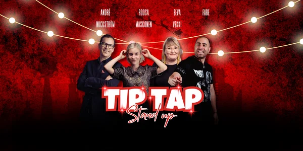 TipTap Stand Up Comedy Show Lahti Nov 14