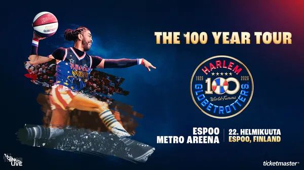 Harlem Globetrotters 100 Year Tour Tickets Espoo