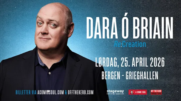 Dara Ó Briain Live in Bergen 2026