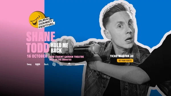 See Shane Todd Live: Dubai Comedy Festival Tickets at New Covent Garden