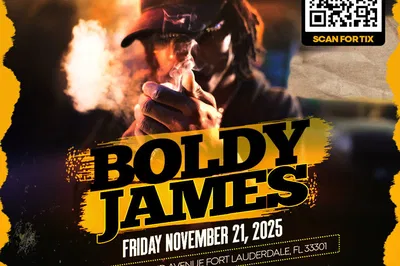 BOLDY JAMES: Live in Fort Lauderdale!