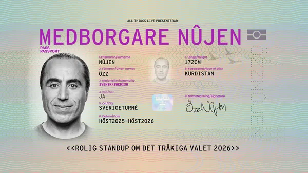 Özz Nûjen Live at Rival Stockholm April 2026