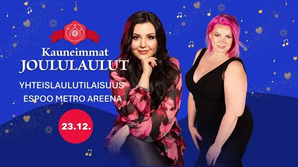 Kauneimmat Joululaulut: Espoo Metro Areena Yhteislaulu