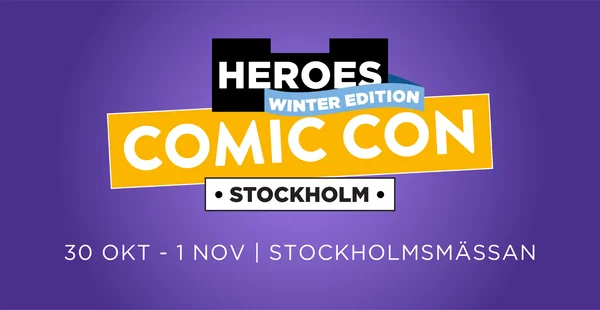 Comic Con Stockholm at Stockholmsmässan Tickets