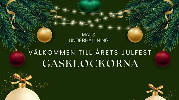 Årets Julfest — Gasklockan Gävle Tickets