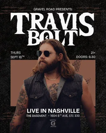 Travis Bolt: Alternative Show at The Basement!