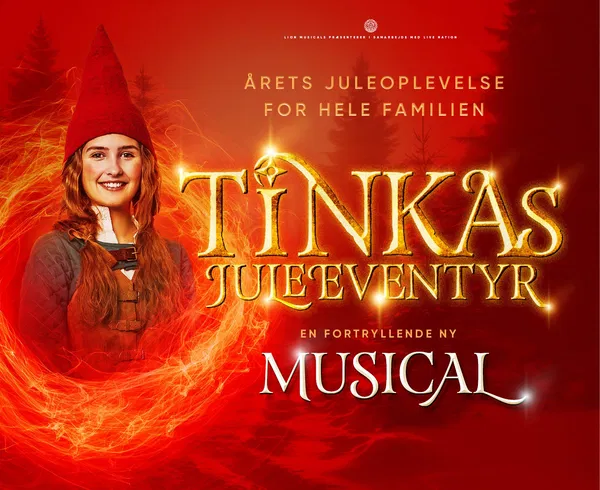 Enchanting 'Tinkas Juleeventyr' Musical in Vikersund