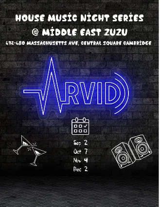 Arvid: Dance Beats at Zuzu, Cambridge!