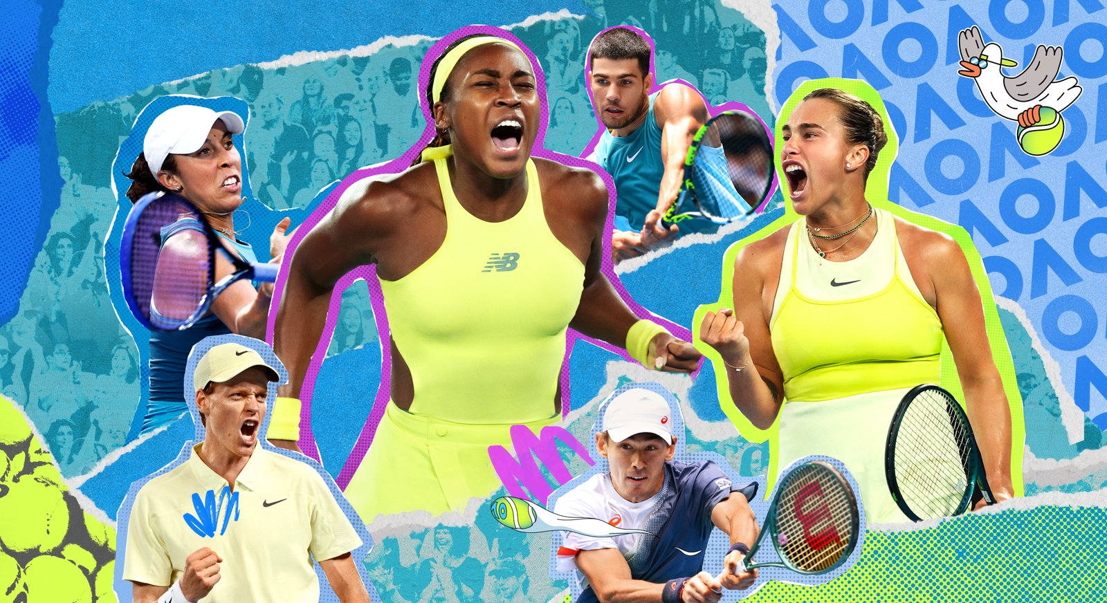 Australian Open Tuesday Showdown at Rod Laver Arena