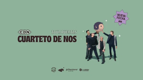 Cuarteto de Nos Live at Movistar Arena