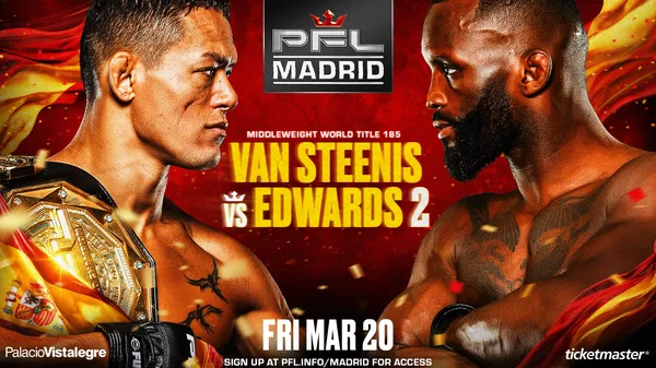 PFL Madrid: van Steenis vs Edwards Tickets