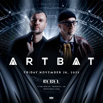 ARTBAT at REBEL: Toronto's Techno Night!