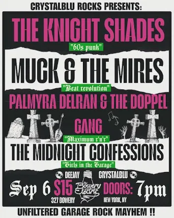 NYC Indie Rock Show: Knightshades & More!