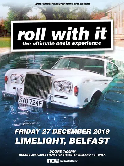 Oasis Anthems Reborn: Roll With It - The Ultimate Tribute Live in Dublin!