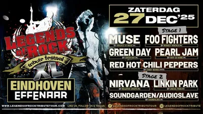Legends of Rock: Eindhoven's Epic Tribute Fest!