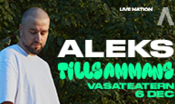 Aleks: Hip-Hop Beats at Vasateatern, Stockholm