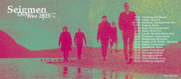 Seigmen Live at Sentrum Scene — Oslo Concert Tickets