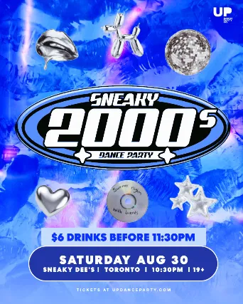 2000s Dance Party at Sneaky Dee's!