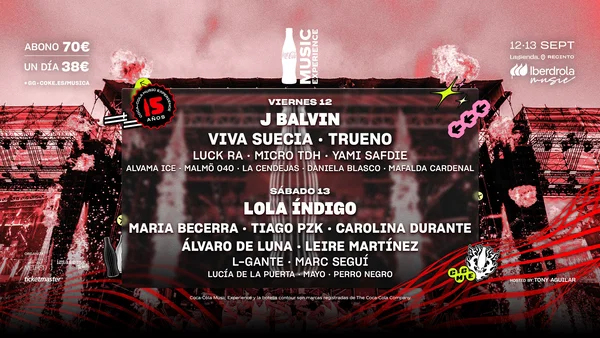 Coca-Cola Music Experience 2025 Madrid Tickets
