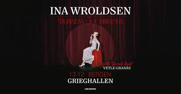 Ina Wroldsen Live at Grieghallen, Bergen Tickets