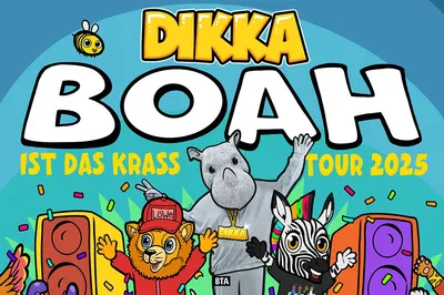 DIKKA's BOAH IST DAS KRASS TOUR 2025: Hamburg's Hip-Hop Highlight!