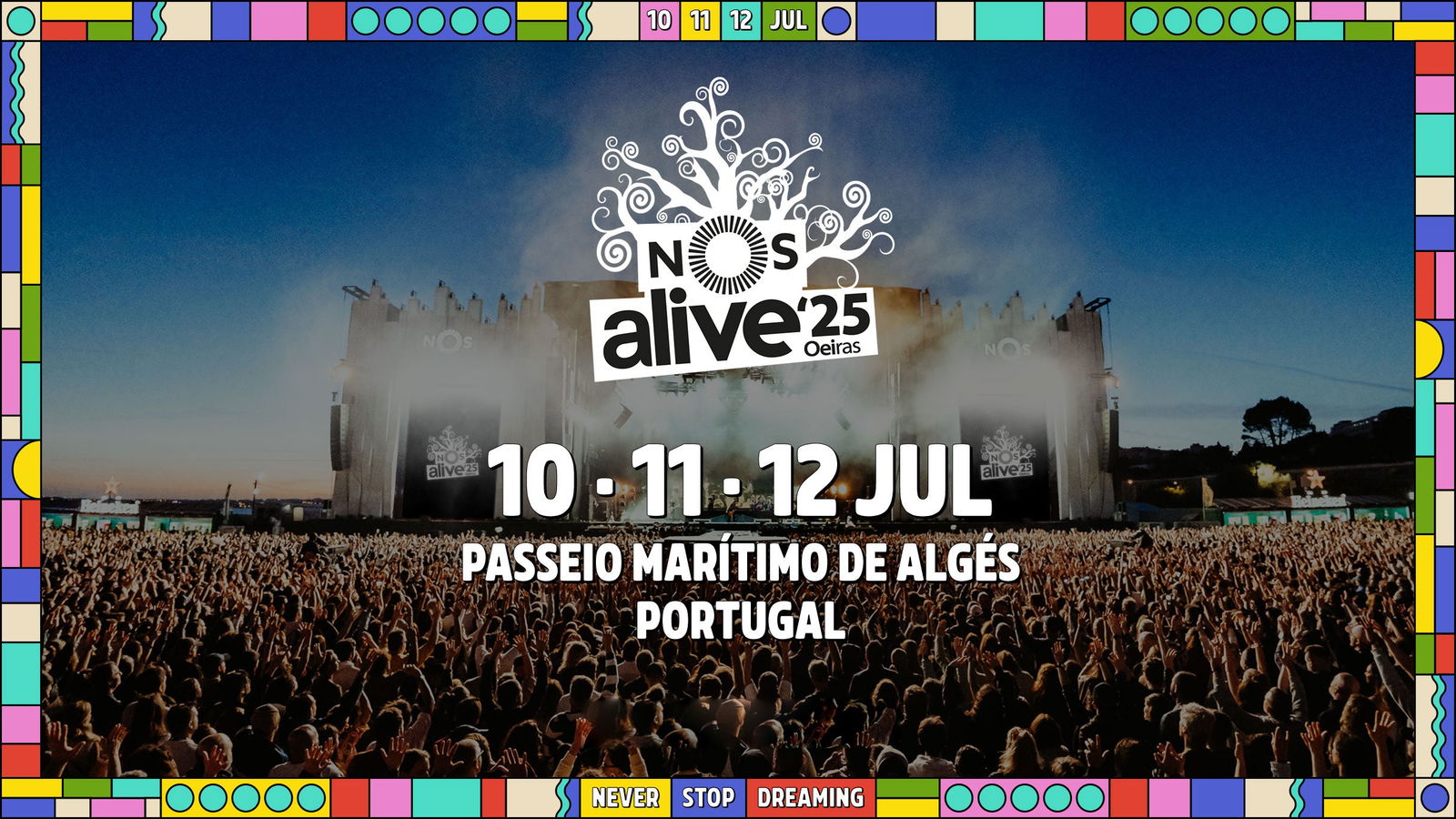 Muse at NOS Alive'25 Lisboa | July 12 Tickets