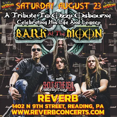 Ozzy Tribute: Bark at the Moon Rocks Reading!