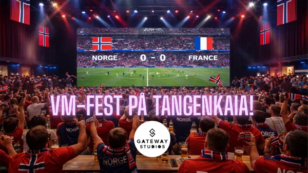 VM-fest på Tangenkaia: Soccer Party Drammen