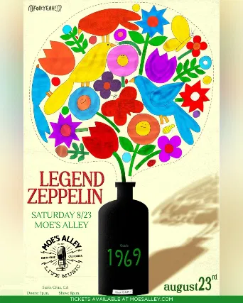 Legend Zeppelin Rocks Santa Cruz!