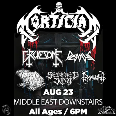 Mortician Riffs in Cambridge - Metal Mayhem!